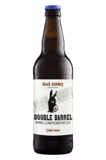 Double Barrel Beer Bottle