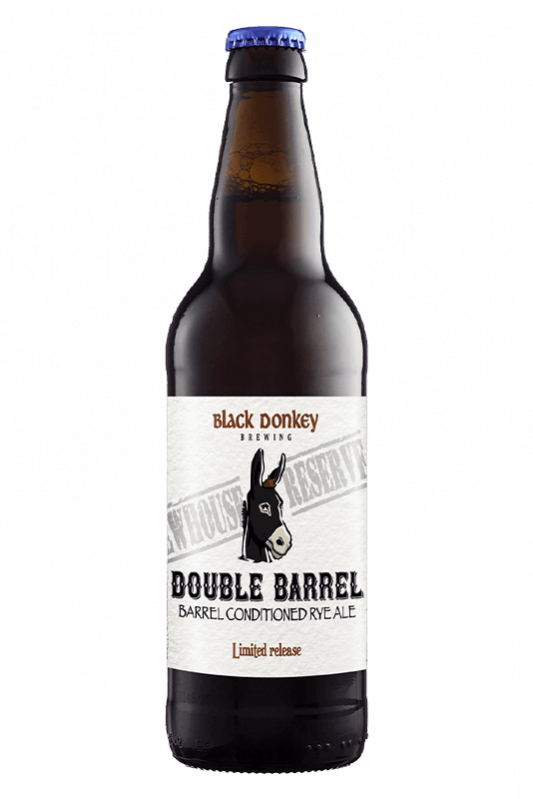 Double Barrel Beer Bottle