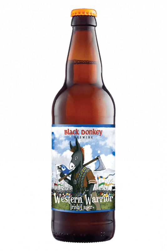Western Warrior Beer Bottle