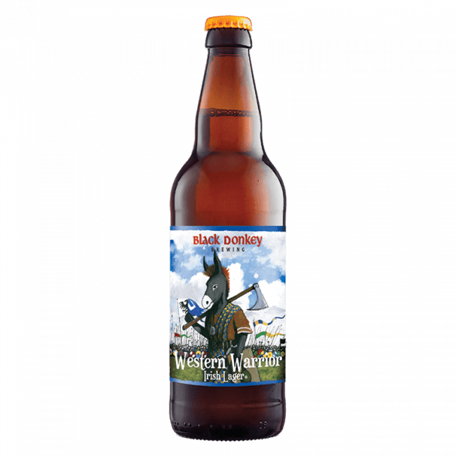 Western Warrior Beer Bottle