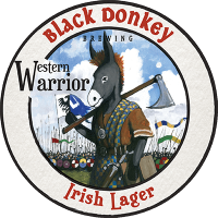 Western Warrior bar tap badge
