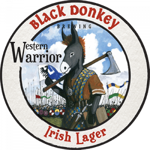 Western Warrior bar tap badge