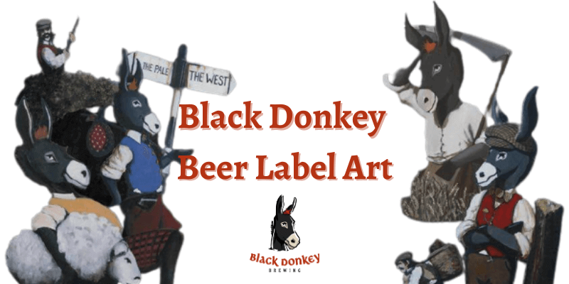Black Donkey Beer Label Artwork thumbnail